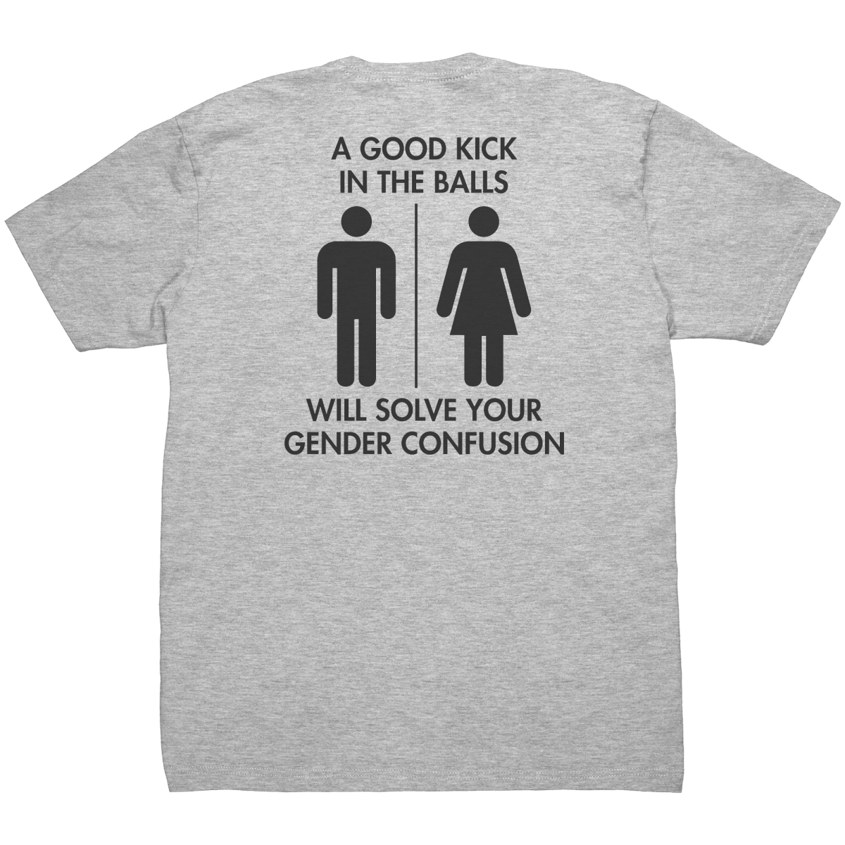 There Are Only 2 Genders - Front & Back Print - Drunk America