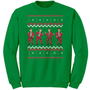 Trump Dance Christmas Sweater - Drunk America