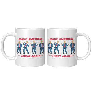 Trump Dance Make America Great Again Coffee Mug - Drunk America