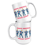 Trump Dance Make America Great Again Coffee Mug - Drunk America