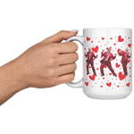 Trump Dance Valentine's Day Coffee Mug - Drunk America