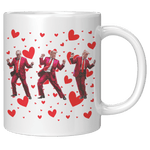 Trump Dance Valentine's Day Coffee Mug - Drunk America