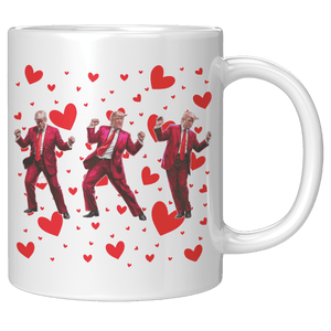 Trump Dance Valentine's Day Coffee Mug - Drunk America