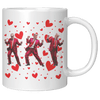 Trump Dance Valentine's Day Coffee Mug - Drunk America