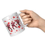 Trump Dance Valentine's Day Coffee Mug - Drunk America