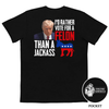 Trump I'd Rather Vote For A Felon Than A Jackass Comfort Colors Pocket Tee - Drunk America