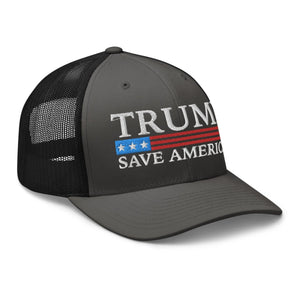 Trump Save America Trucker Cap - Drunk America