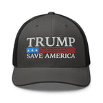 Trump Save America Trucker Cap - Drunk America