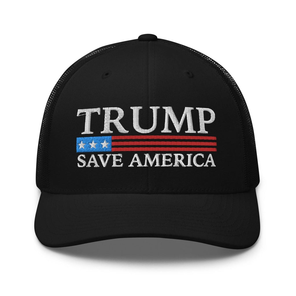 Trump Save America Trucker Cap - Drunk America
