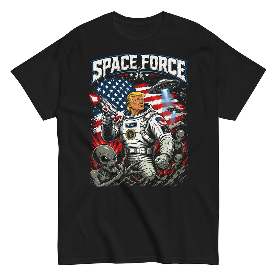 trump-space-force-alien-ufo-graphic-t-shirt -