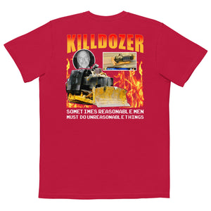 Killdozer 90's Vintage Bootleg Comfort Colors Pocket Tee - | Drunk America 