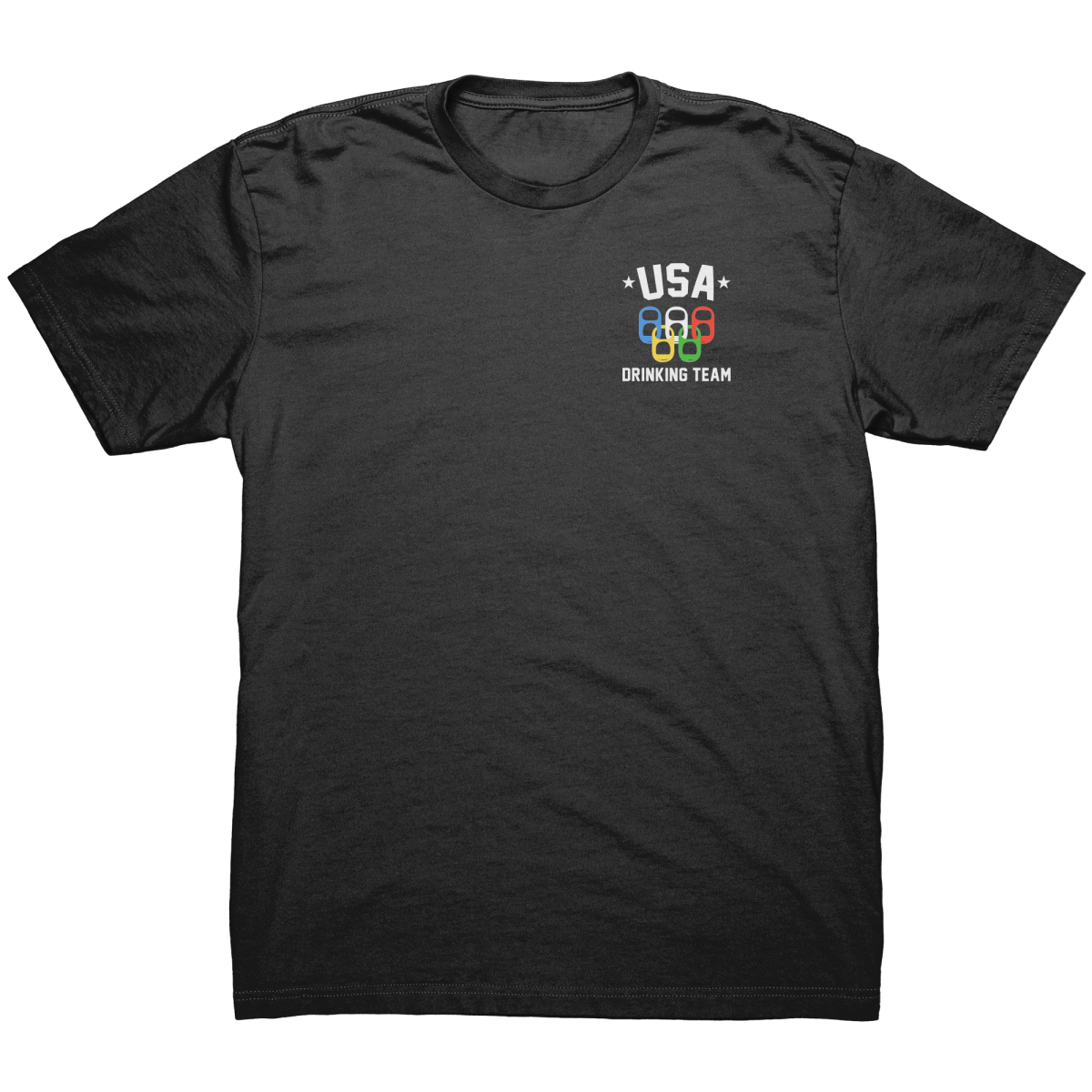USA Drinking Team - Front & Back Print - Drunk America
