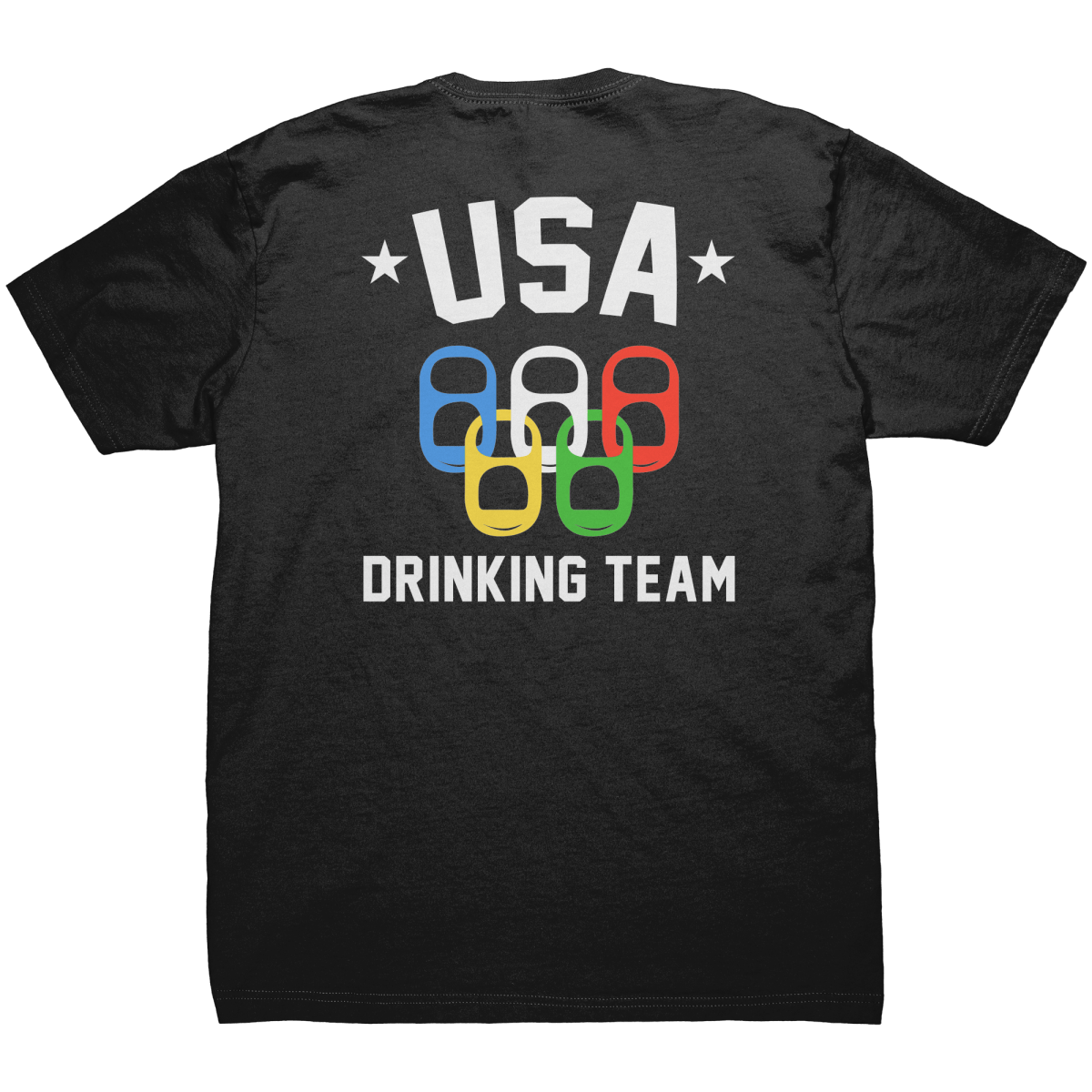 USA Drinking Team - Front & Back Print - Drunk America
