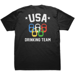 USA Drinking Team - Front & Back Print - Drunk America