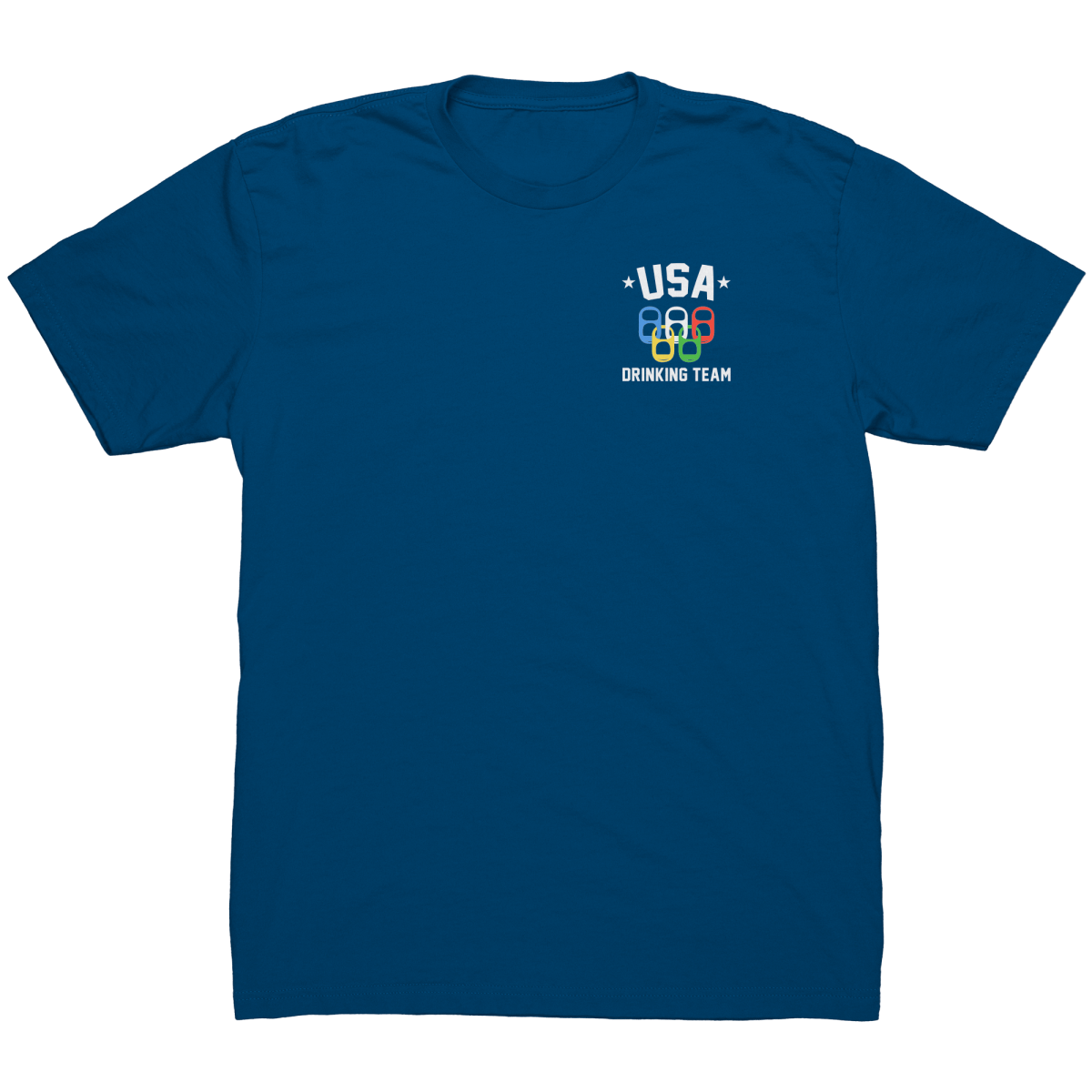 USA Drinking Team - Front & Back Print - Drunk America