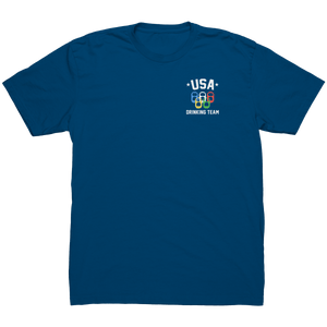 USA Drinking Team - Front & Back Print - Drunk America