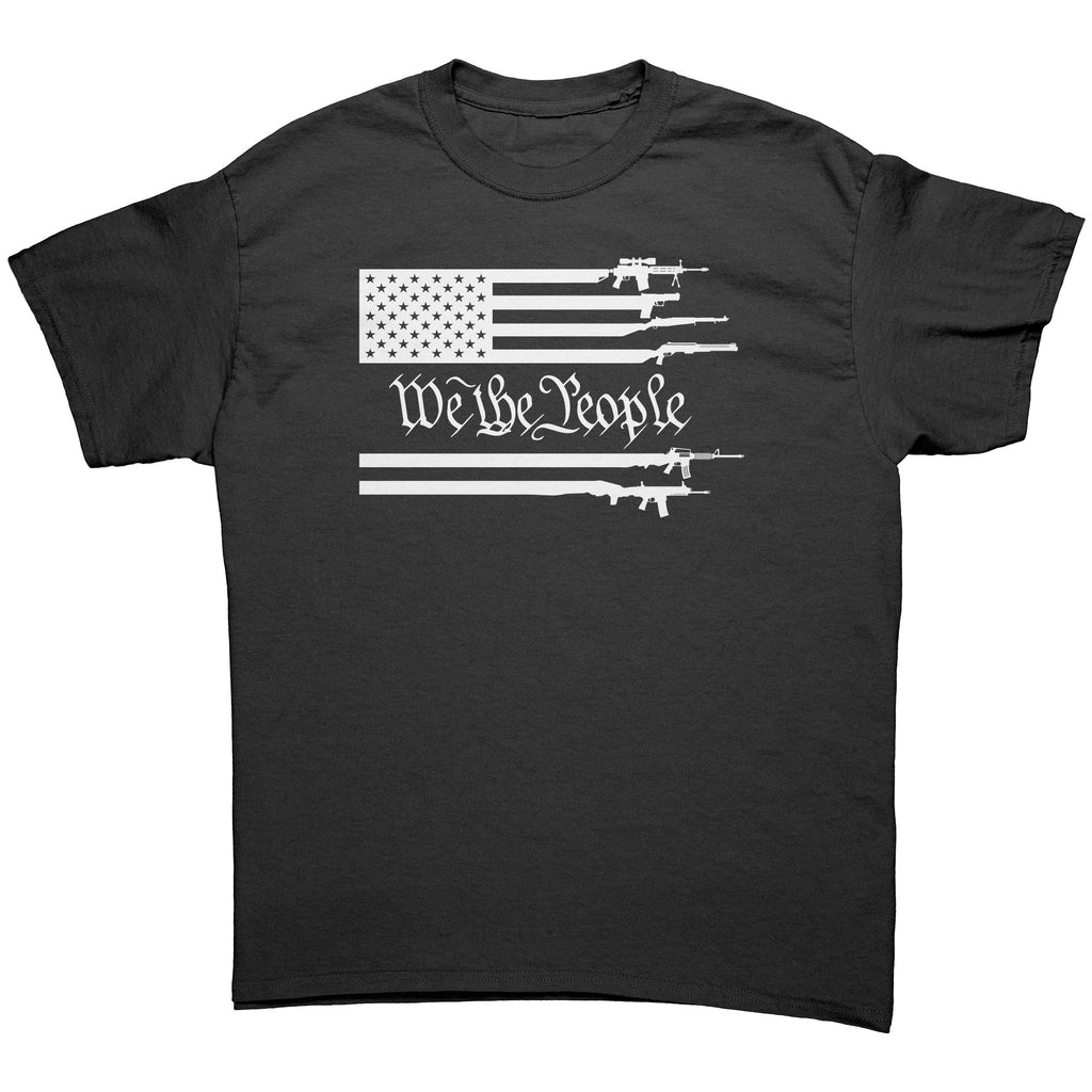 We The People Gun Flag - Drunk America
