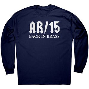 AR15 Back In Brass -Apparel | Drunk America 