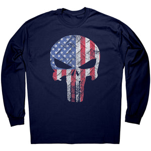 American Flag Punisher -Apparel | Drunk America 