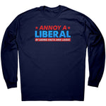 Annoy A Liberal By Using Facts And Logic -Apparel | Drunk America 