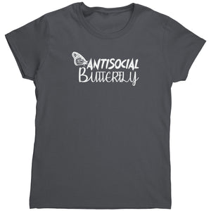 Antisocial Butterfly (Ladies) -Apparel | Drunk America 