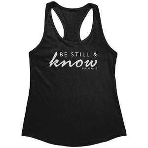 Be Still And Know (Ladies) -Apparel | Drunk America 