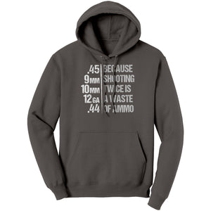 Because Shooting Twice Is A Waste Of Ammo (Ladies) -Apparel | Drunk America 