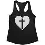Cross Heart (Ladies) -Apparel | Drunk America 