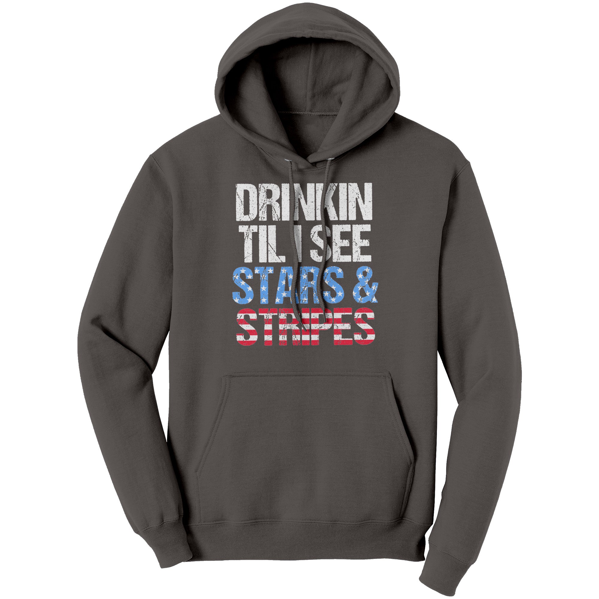 Drinking Til I See Stars & Stripes -Apparel | Drunk America 