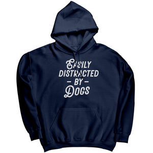 Easily Distracted By Dogs (Ladies) -Apparel | Drunk America 