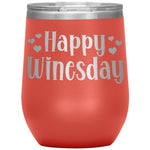 Happy Winesday Wine Tumbler -Tumblers | Drunk America 