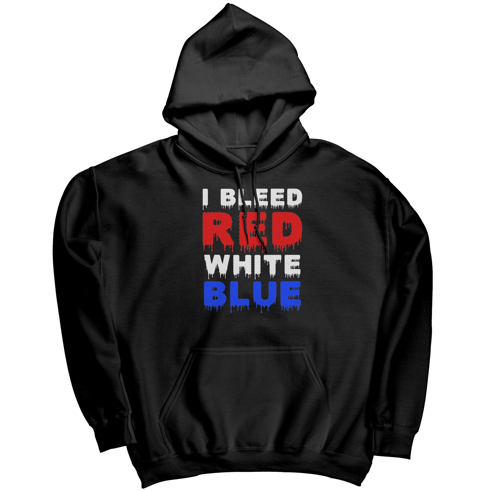 I Bleed Red White Blue -Apparel | Drunk America 