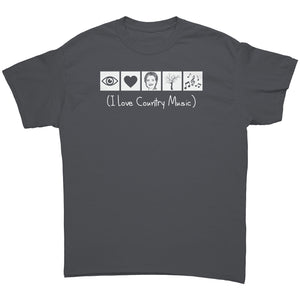 I Love Country Music -Apparel | Drunk America 