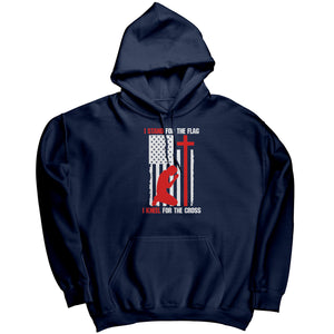 I Stand For The Flag I Kneel For The Cross -Apparel | Drunk America 