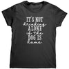 It's Not Drinking Alone If The Dog Is Home (Ladies) -Apparel | Drunk America 