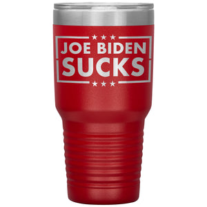 Joe Biden Sucks Tumbler -Tumblers | Drunk America 