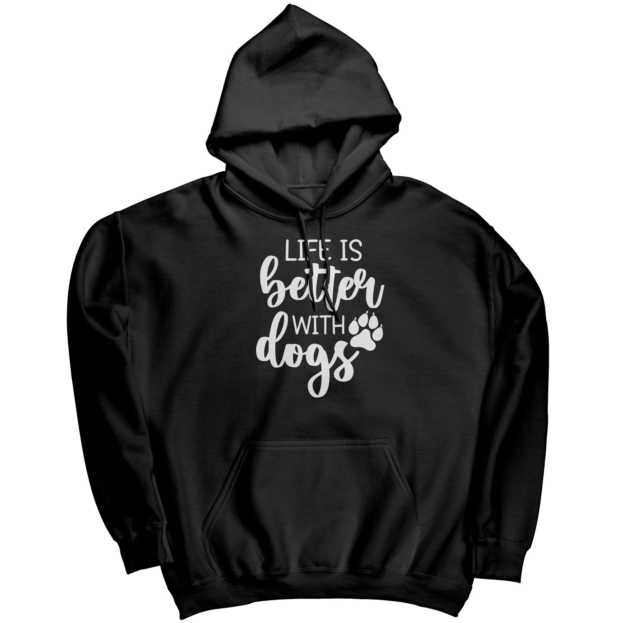 Life Is Better With Dogs (Ladies) -Apparel | Drunk America 