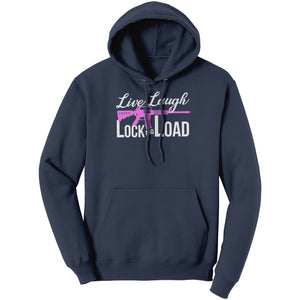 Live Laugh Lock And Load (Ladies) -Apparel | Drunk America 