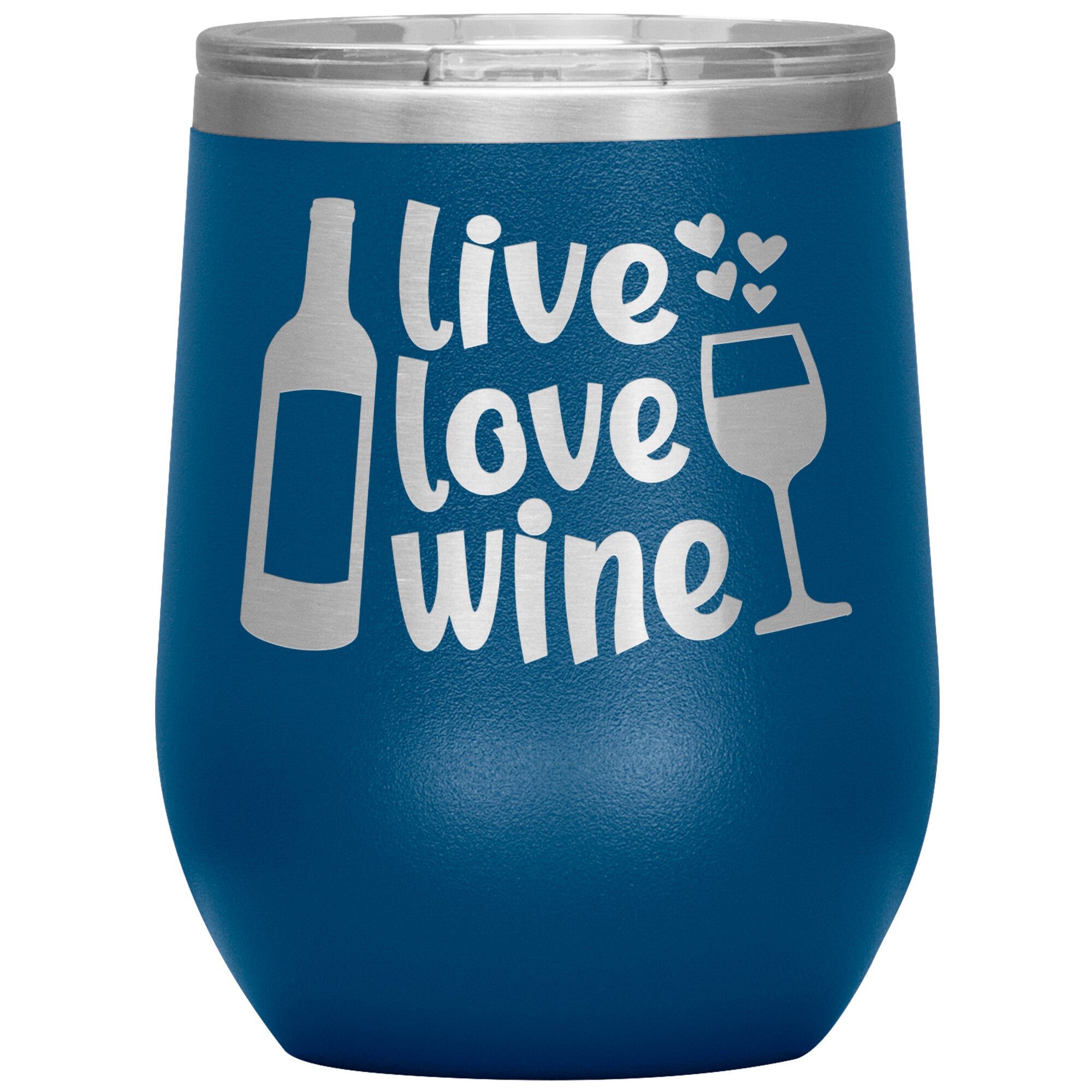 Live Love Wine Tumbler -Tumblers | Drunk America 