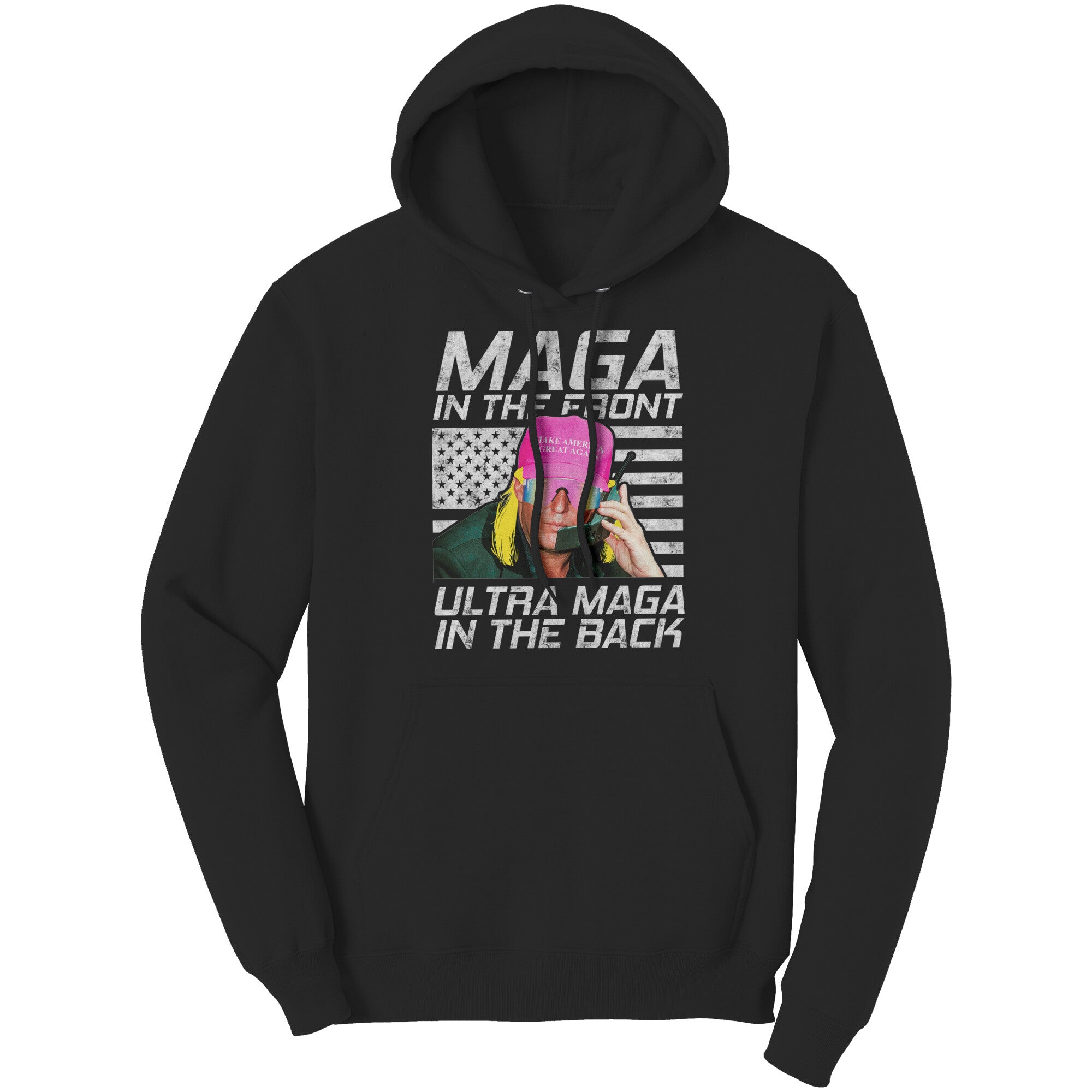 Maga In The Front Ultra Maga In The Back Retro -Apparel | Drunk America 