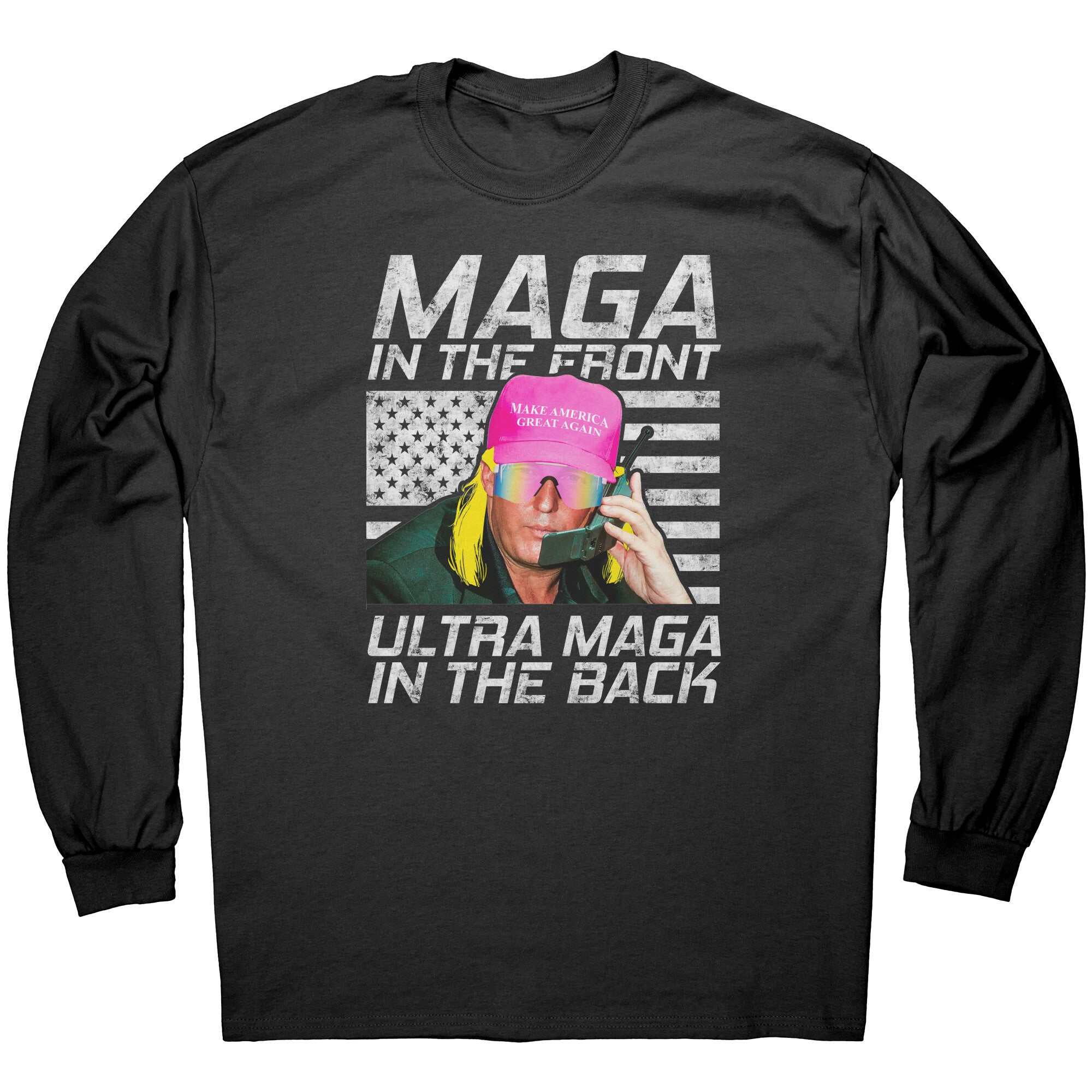 Maga In The Front Ultra Maga In The Back Retro -Apparel | Drunk America 