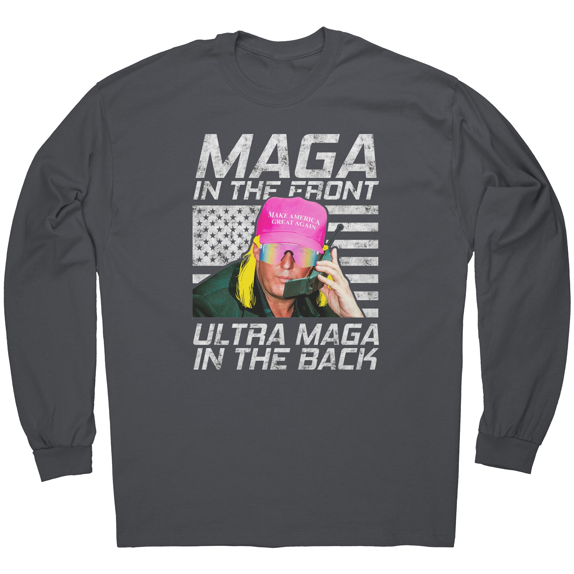 Maga In The Front Ultra Maga In The Back Retro -Apparel | Drunk America 