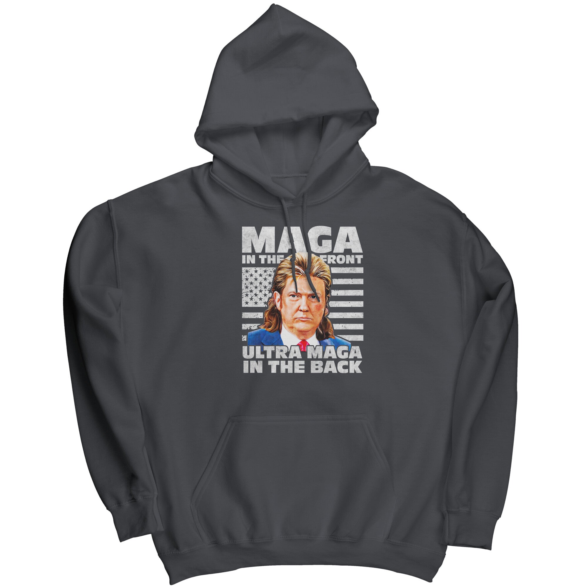 Maga In The Front Ultra Maga In The Back (Ladies) -Apparel | Drunk America 
