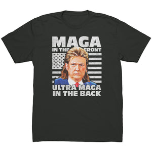 Maga In The Front Ultra Maga In The Back (Charcoal Replacement) -Apparel | Drunk America 
