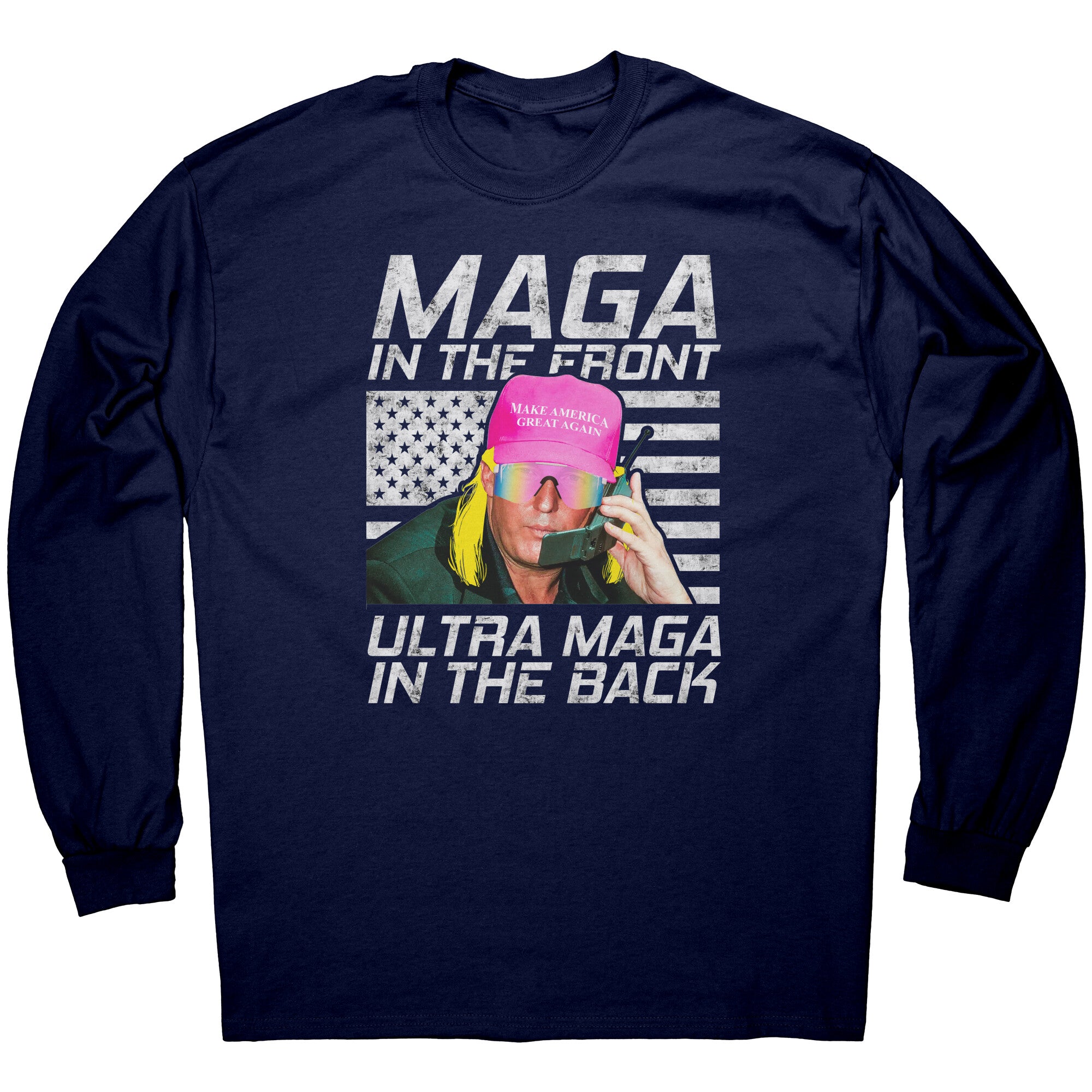 Maga In The Front Ultra Maga In The Back Retro -Apparel | Drunk America 