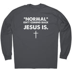 Normal Isn't Coming Back Jesus Is -Apparel | Drunk America 