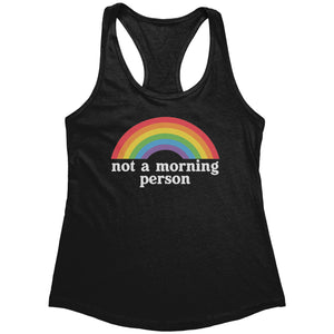 Not A Morning Person (Ladies) -Apparel | Drunk America 