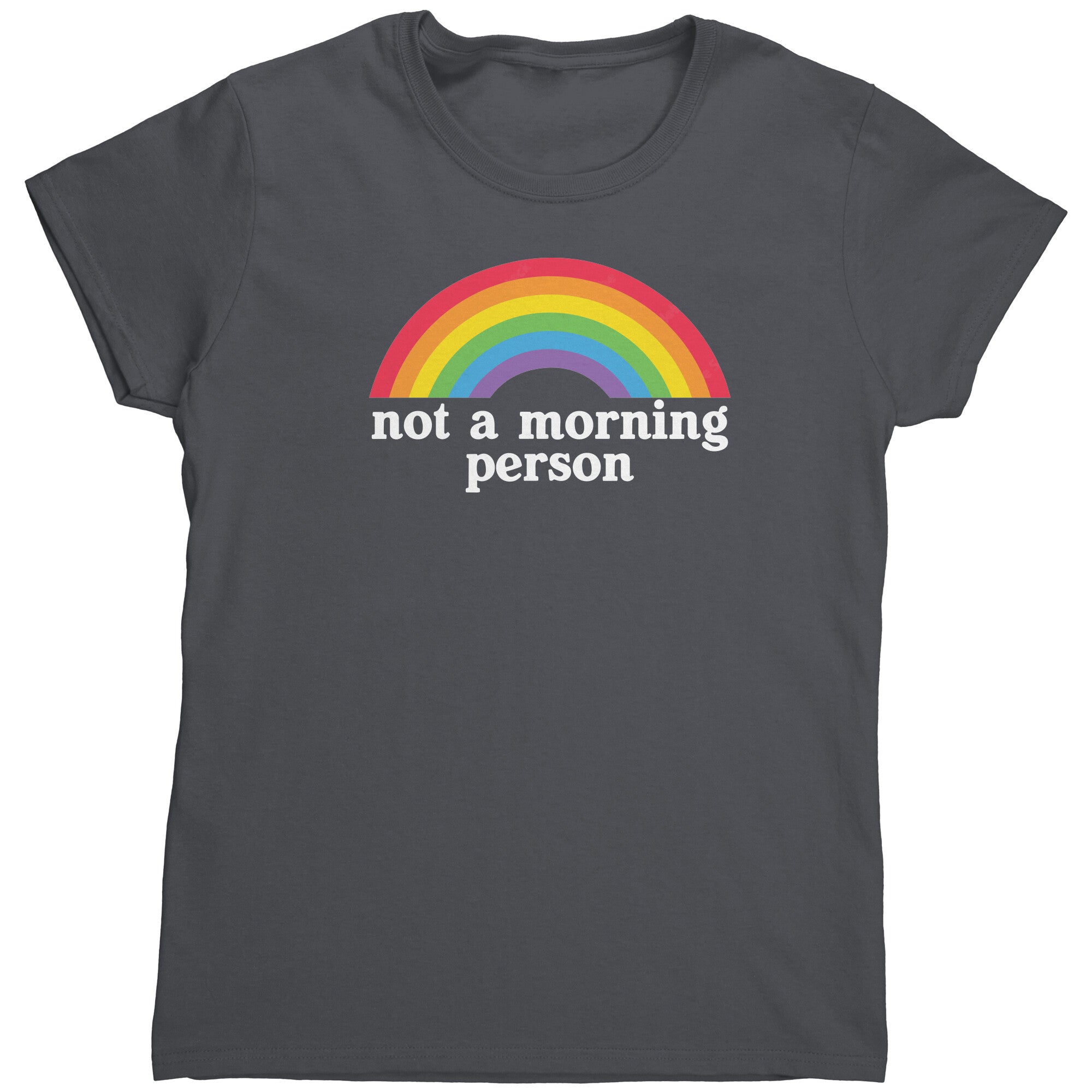 Not A Morning Person (Ladies) -Apparel | Drunk America 