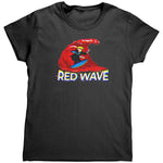 Red Wave (Ladies) -Apparel | Drunk America 