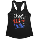 Red Wine & Blue (Ladies) -Apparel | Drunk America 